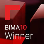 BIMA10 Winner Badge